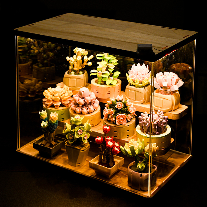 لتقوم بها بنفسك MOC النباتات ا - مراجعة Bonsai Garden Lego Set وسعره