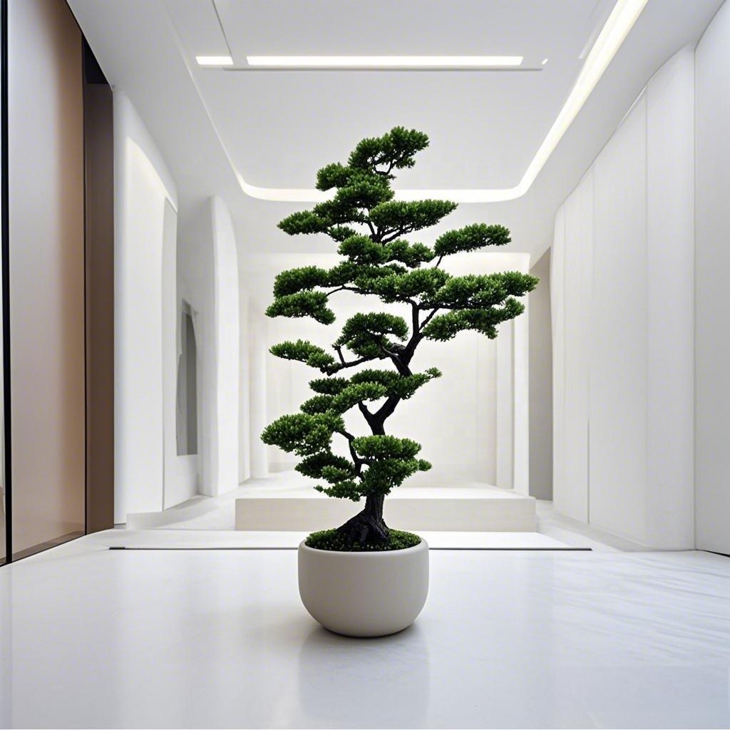 أشجار الأرز والصنوبر الاصطناعي - مراجعة Bonsai Garden Decor وسعره