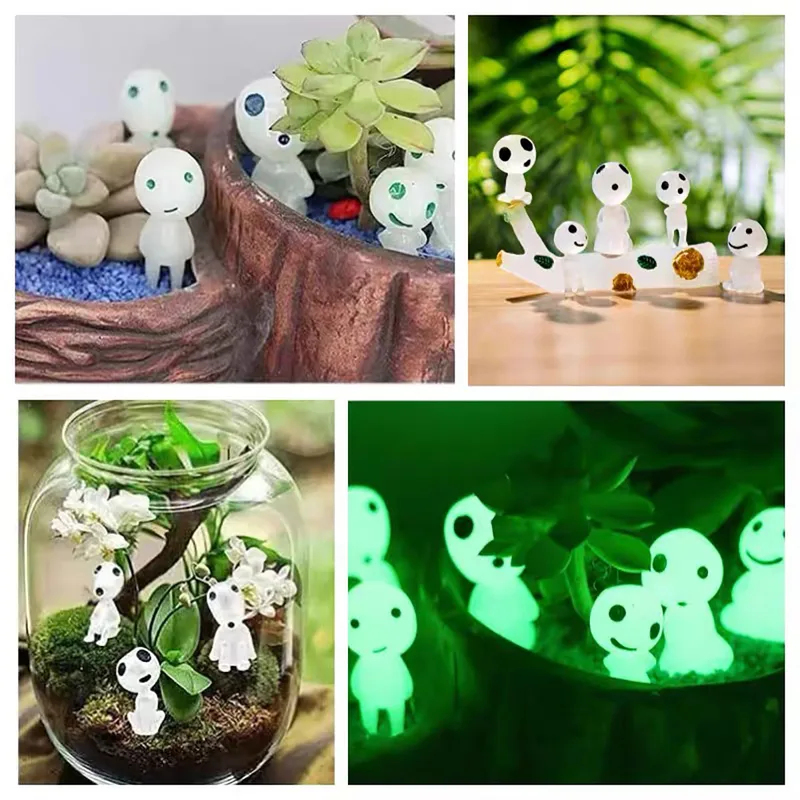 شخصيات كوداما المضيئة الصغيرة  - مراجعة Bonsai Garden Decor وسعره