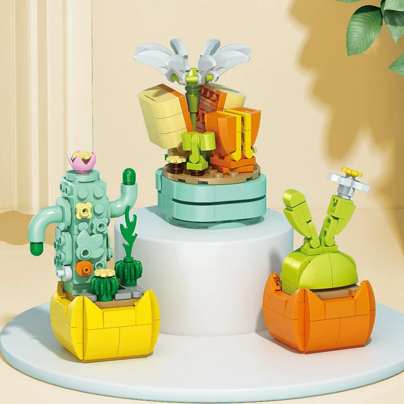 كتل بناء من الزهور والعصارة ،  - مراجعة Bonsai Garden Lego Set وسعره